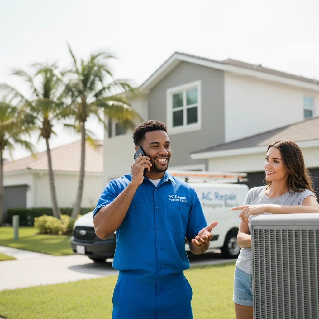 AC Repair Pompano Beach customer support in Atlantic